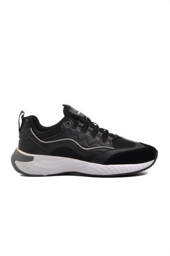 Ayakmod 40073 Siyah-Beyaz Bağcıklı Erkek Spor Ayakkabı Ayakmod Erkek Spor Ayakkabı