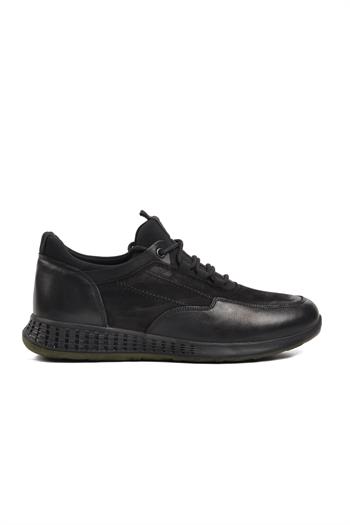 Ayakmod Dbdr 1825 Siyah Nubuk Hakiki Deri Erkek Casual Ayakkabı Ayakmod Erkek Günlük Ayakkabı
