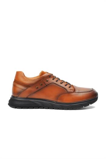 Ayakmod Premium 3254-21 Taba Erkek Hakiki Deri Casual Ayakkabı Ayakmod Erkek Günlük Ayakkabı