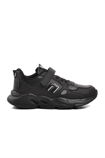 Ayakmod Toronto-F Siyah Cırtlı Çocuk Spor Ayakkabı Ayakmod Çocuk Spor Ayakkabı