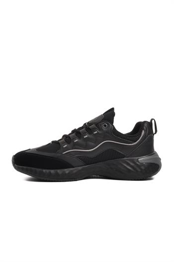 Ayakmod 40073 Siyah Bağcıklı Erkek Spor Ayakkabı Ayakmod Erkek Spor Ayakkabı
