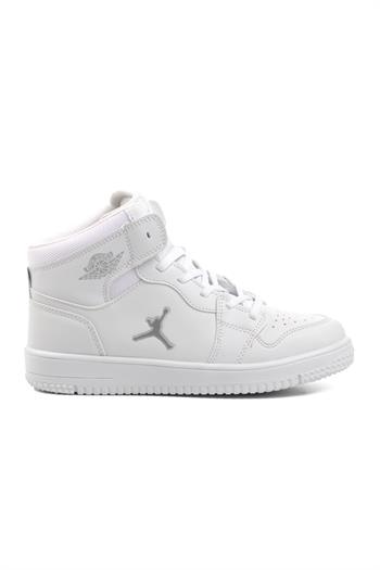 Ayakmod Haykat Uzun Beyaz Unisex Hi Sneaker Ayakmod Sneaker