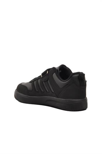 Walkway Mely-F Siyah-Füme Cırtlı Çocuk Sneaker Walkway Çocuk Spor Ayakkabı