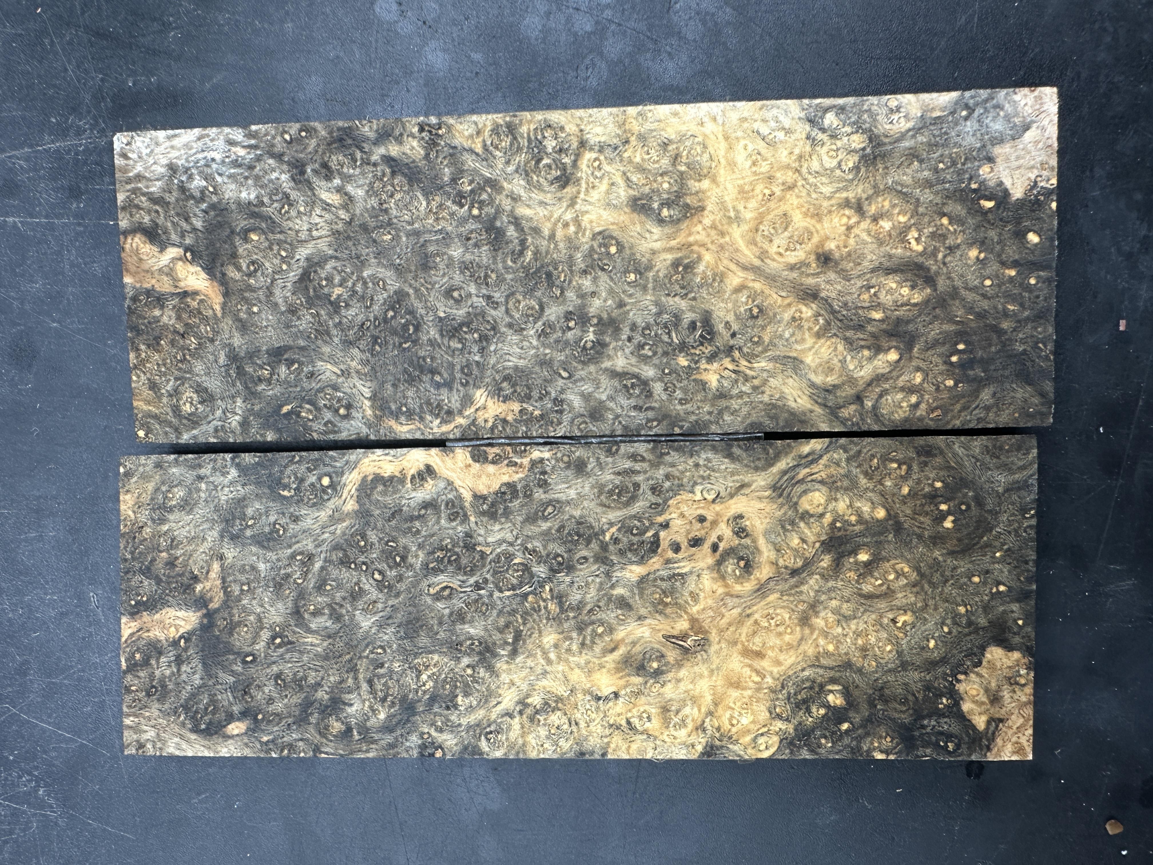 1. Kalite Amboyna Kapak Kabze