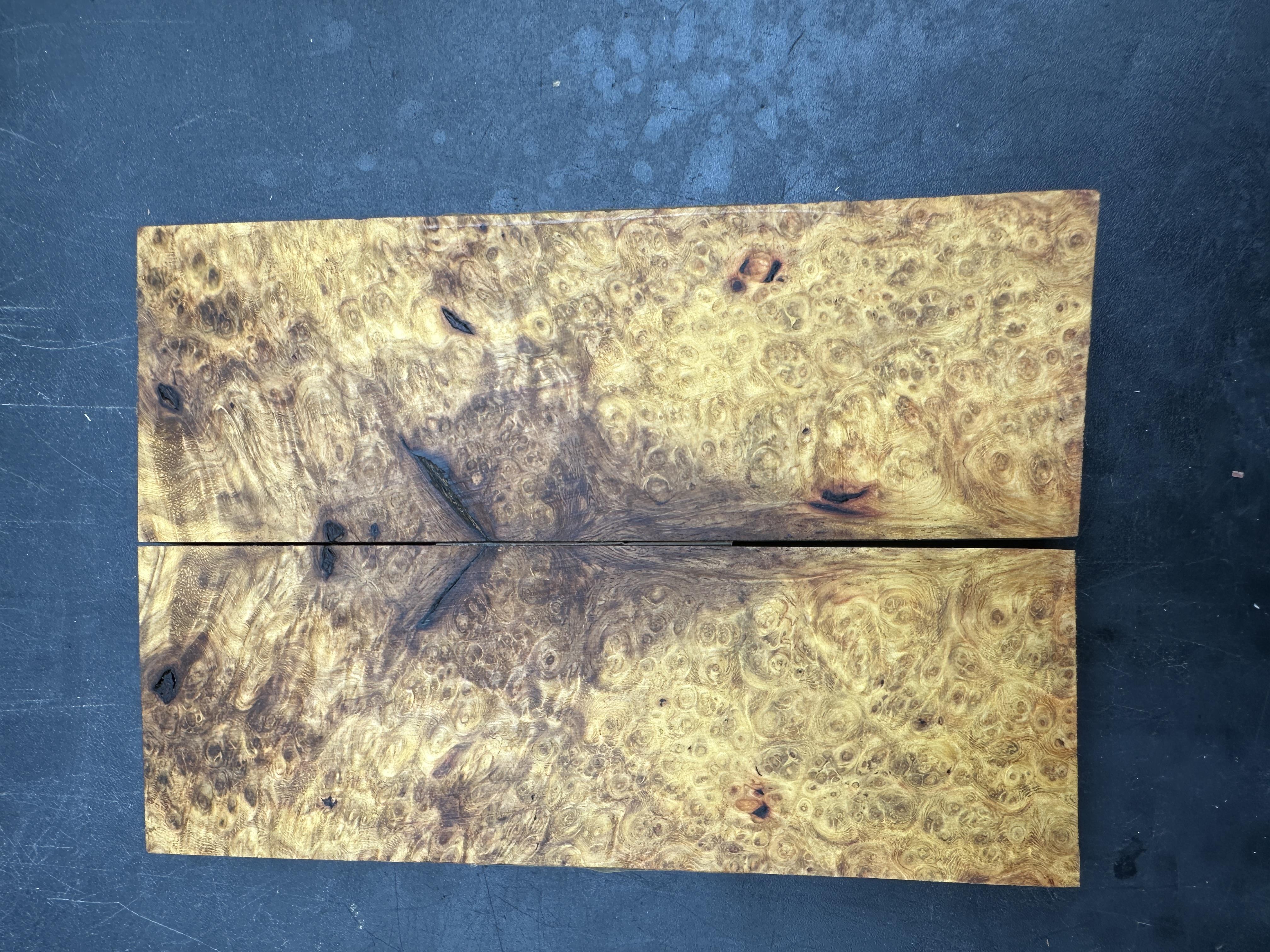 1. Kalite Amboyna Kapak Kabze