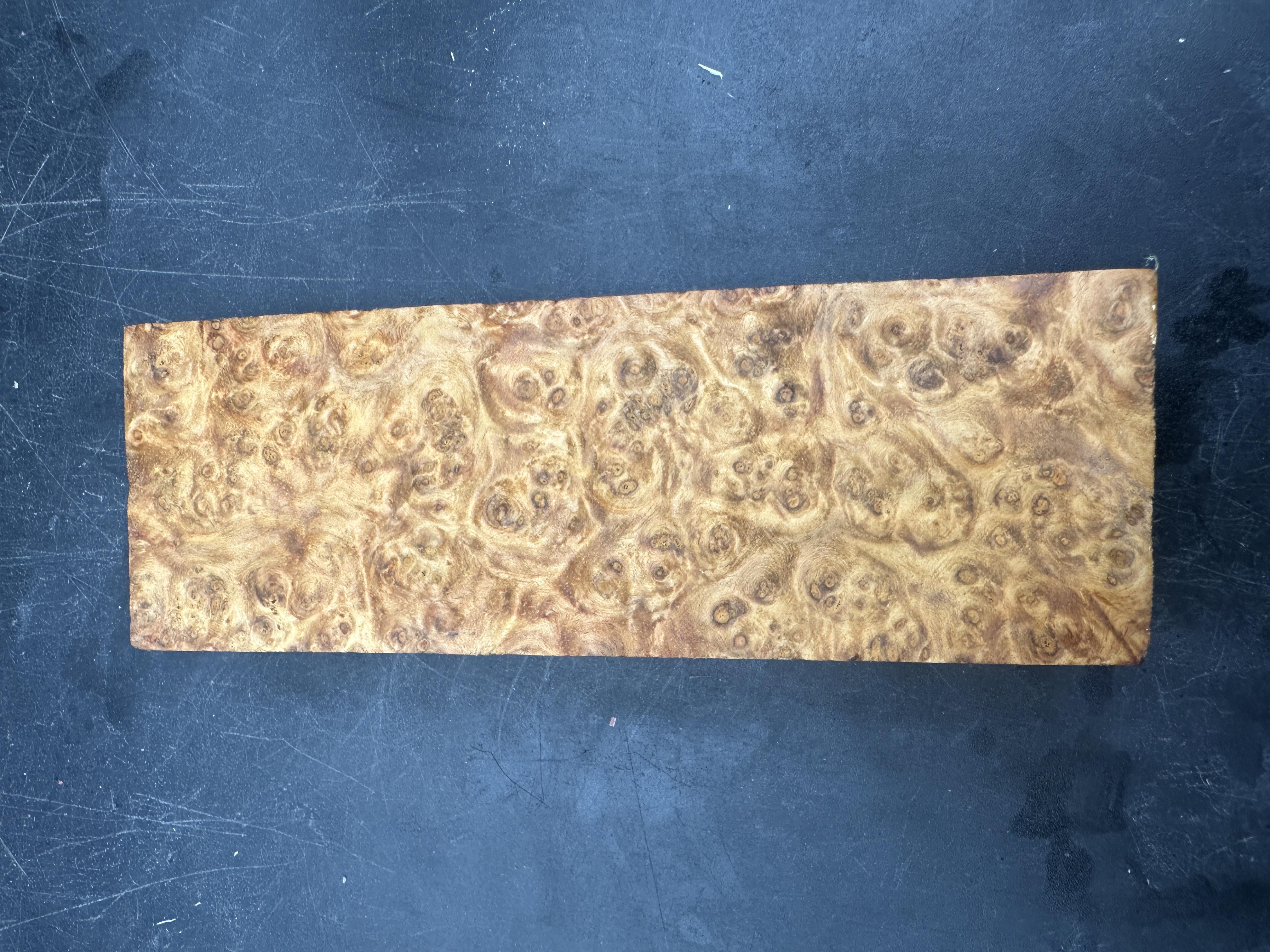 1. Kalite Amboyna Blok Kabze