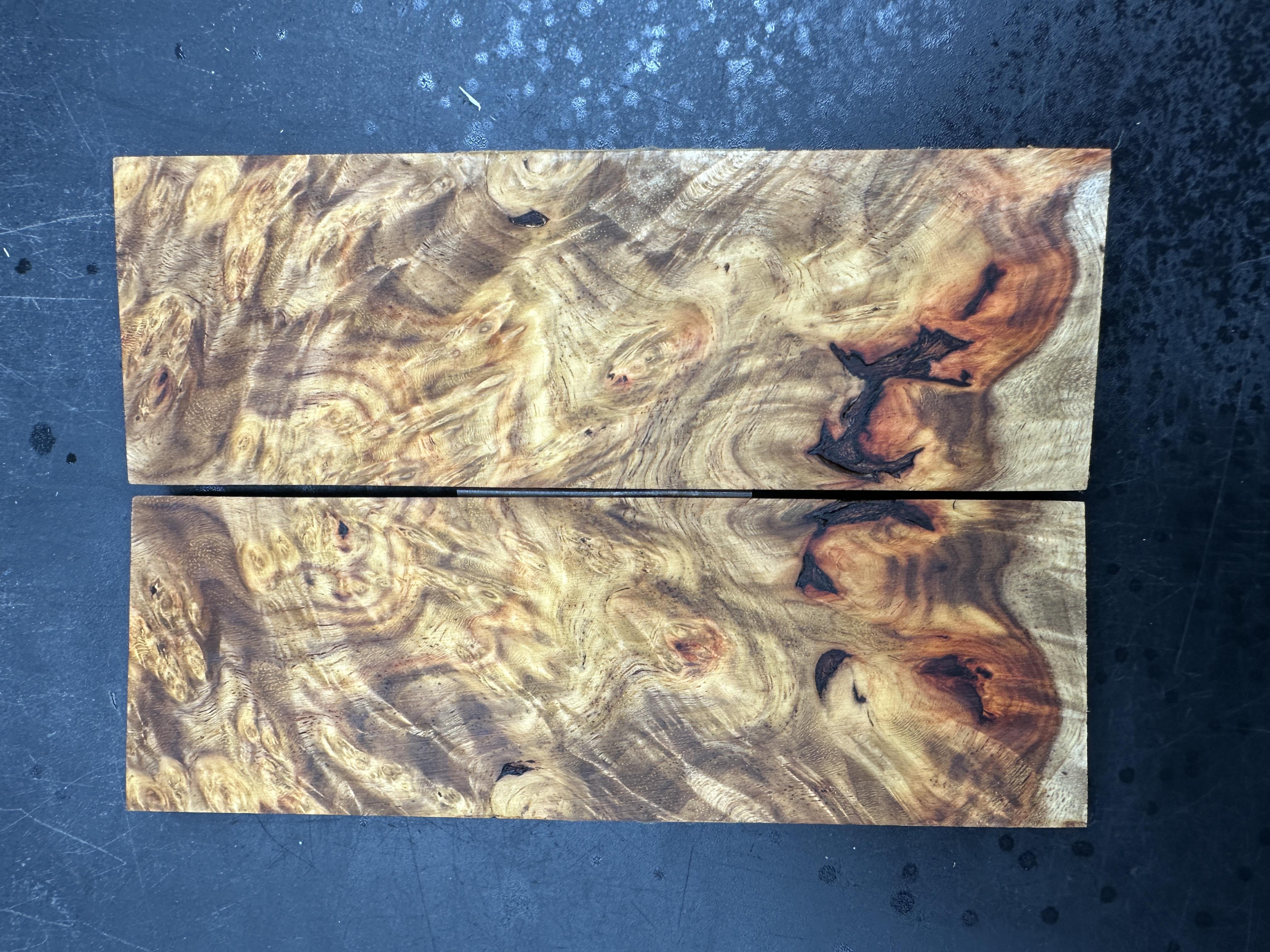 2. Kalite Amboyna Kapak Kabze