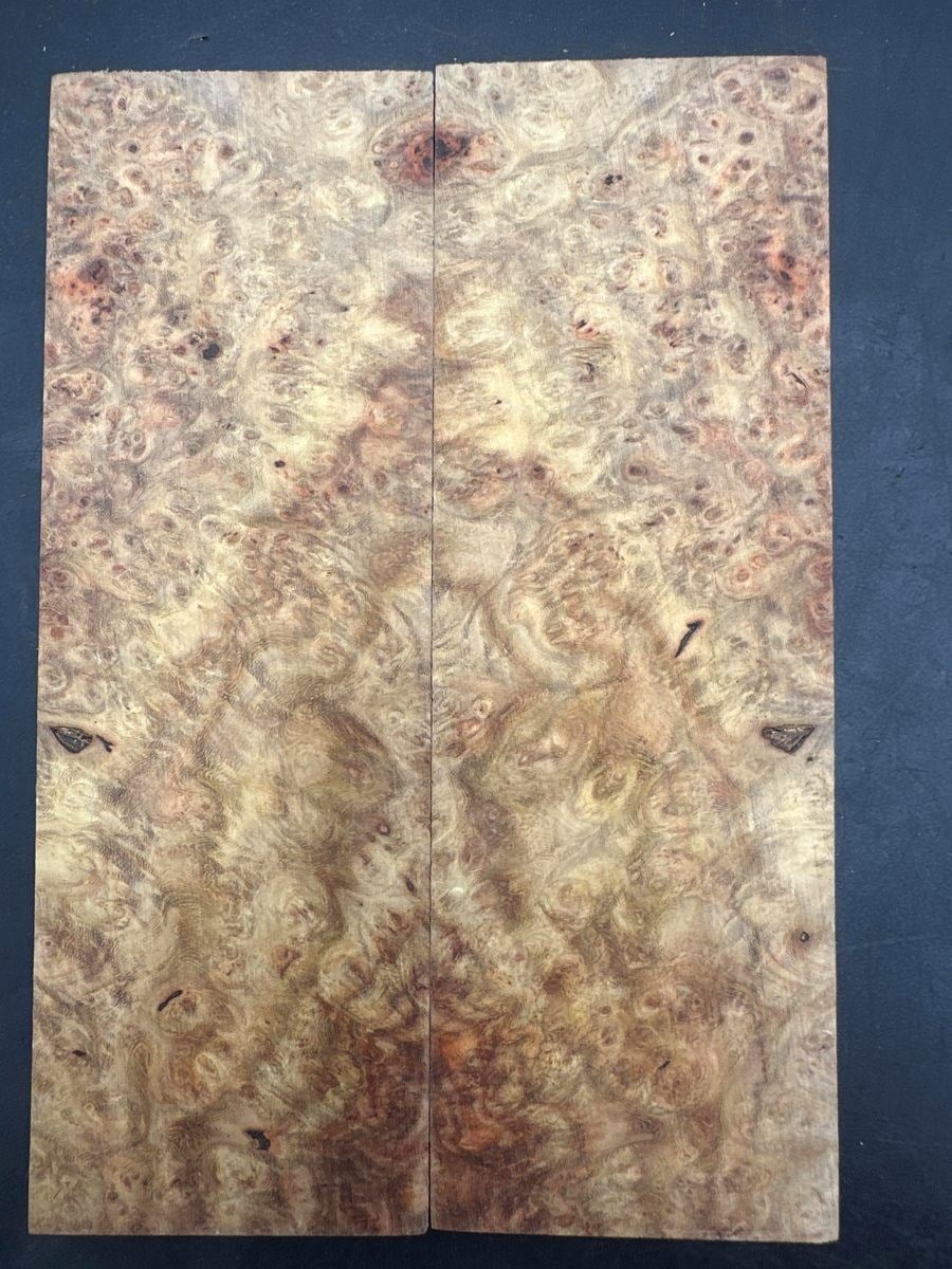 Özel Seri Amboyna Bıçak Kabzası 19