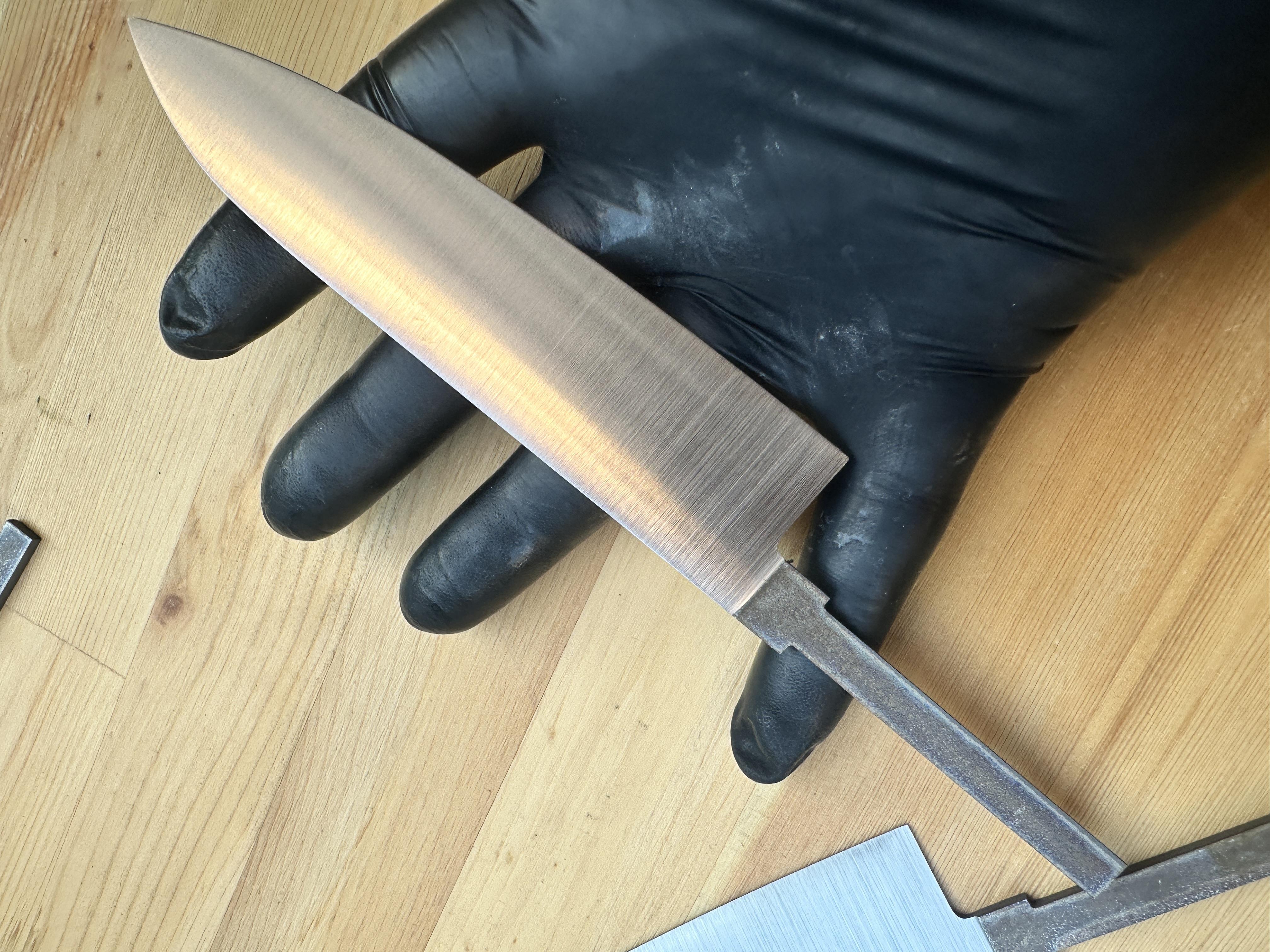 Sulu Elmax Mini Şef Gyuto Bıçağı Profili 