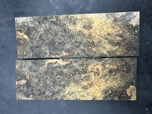 1. Kalite Amboyna Kapak Kabze