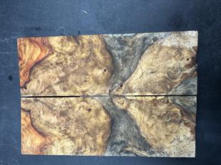 2. Kalite Amboyna Kapak Kabze