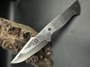 İşlemeli Av-Kamp Bıçağı Profili - 02