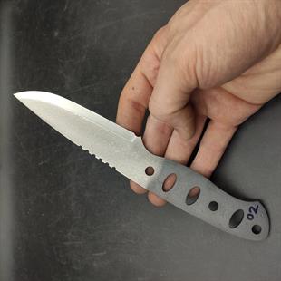 Sleipner Çelik Scandi Bushcraft Bıçak Profili - 02
