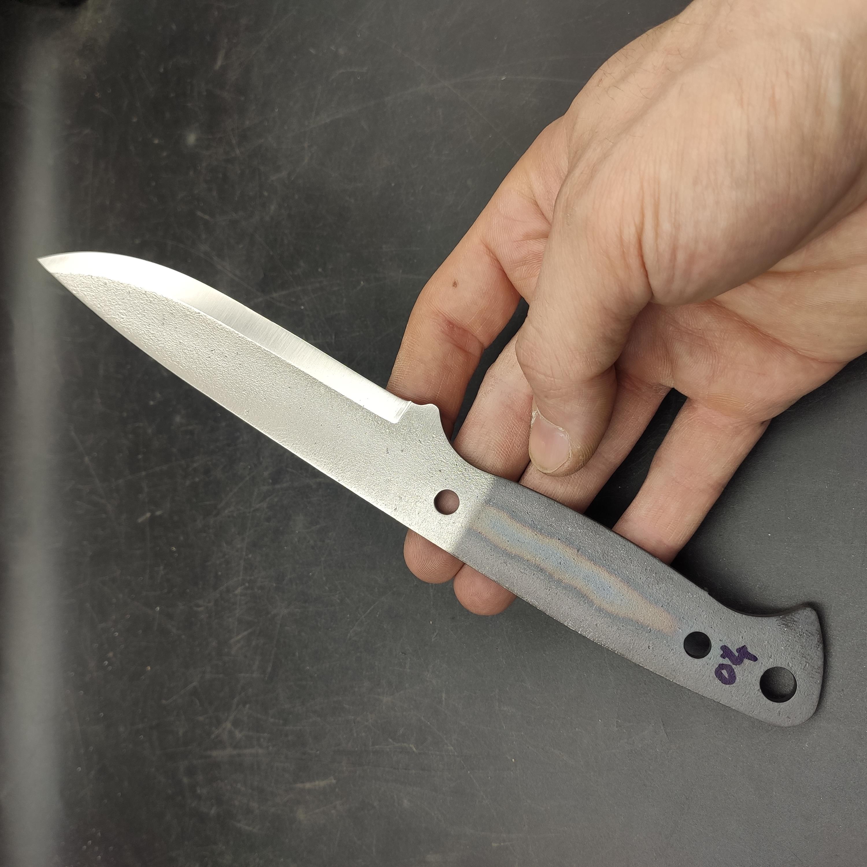 Sleipner Çelik Scandi Bushcraft Bıçak Profili - 04