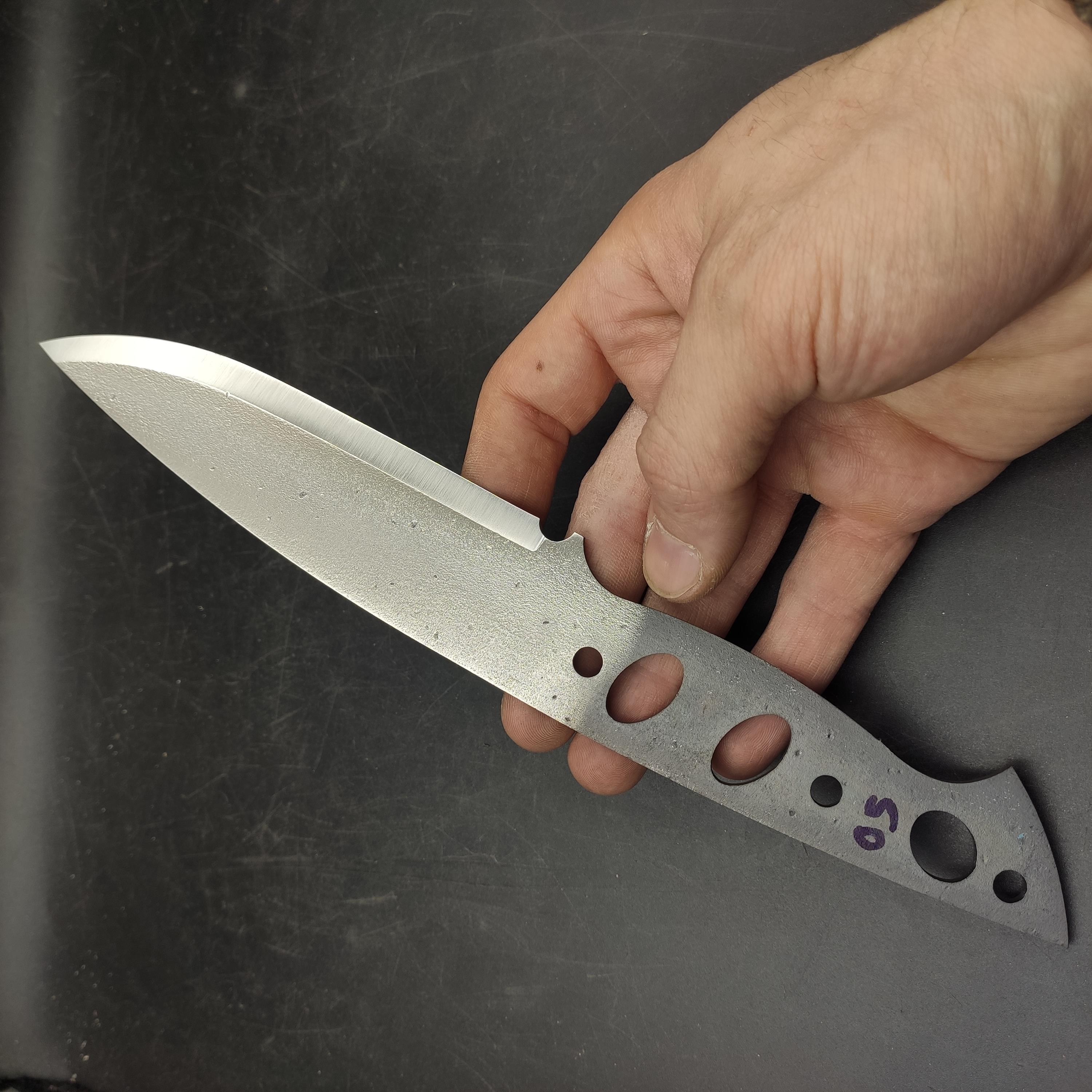 Sleipner Çelik Scandi Bushcraft Bıçak Profili - 05