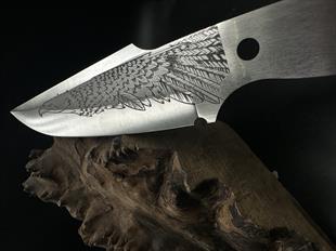 İşlemeli Av-Kamp Bıçağı Profili - 05