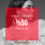 2. ÜRÜNDE SEPETTE %50 İNDİRİM