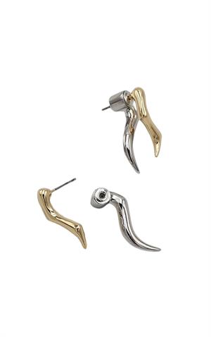 2 Renk Horn Küpe