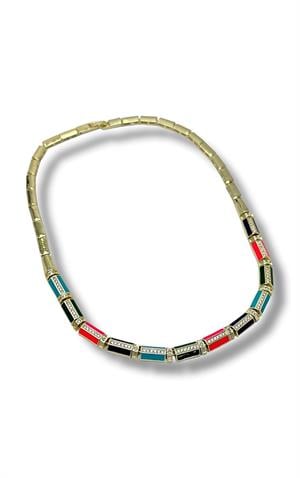 Mix Colors Goldies Kolye
