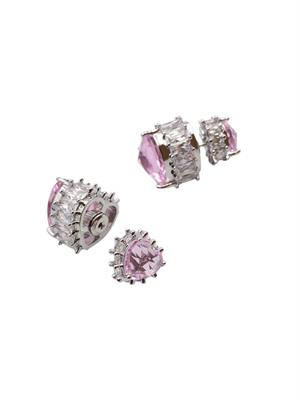 Pink Love Diamond Küpe