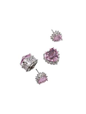 Pink Love Diamond Küpe