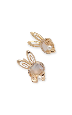 Xuping Vip Sedefli Bunny Küpe