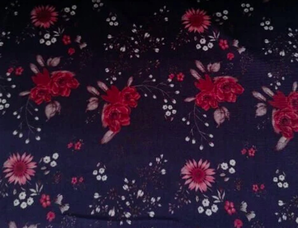 Printed Lycra Velvet - 7