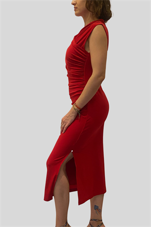 Cotton Lycra Tango Dress Drapella 50% Discount