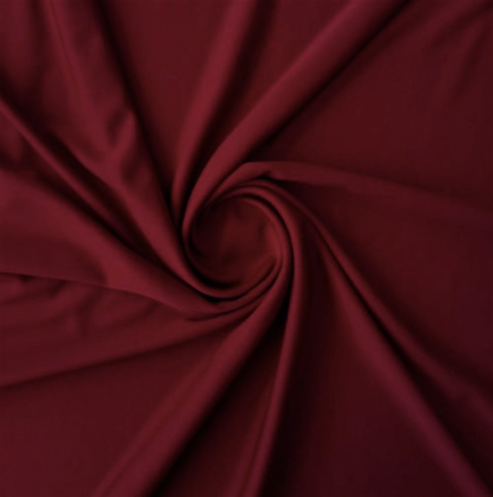 Burgundy Cotton Lycra