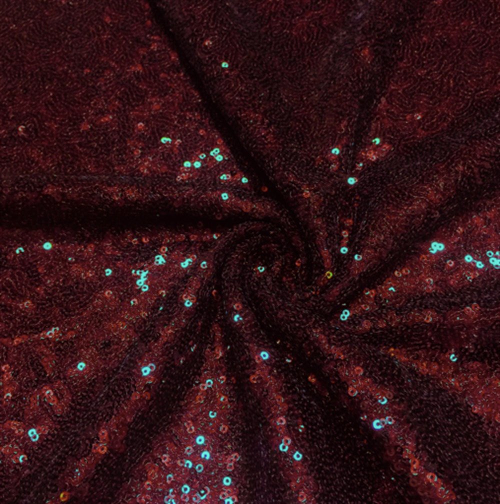 Burgundy Sequin - kk