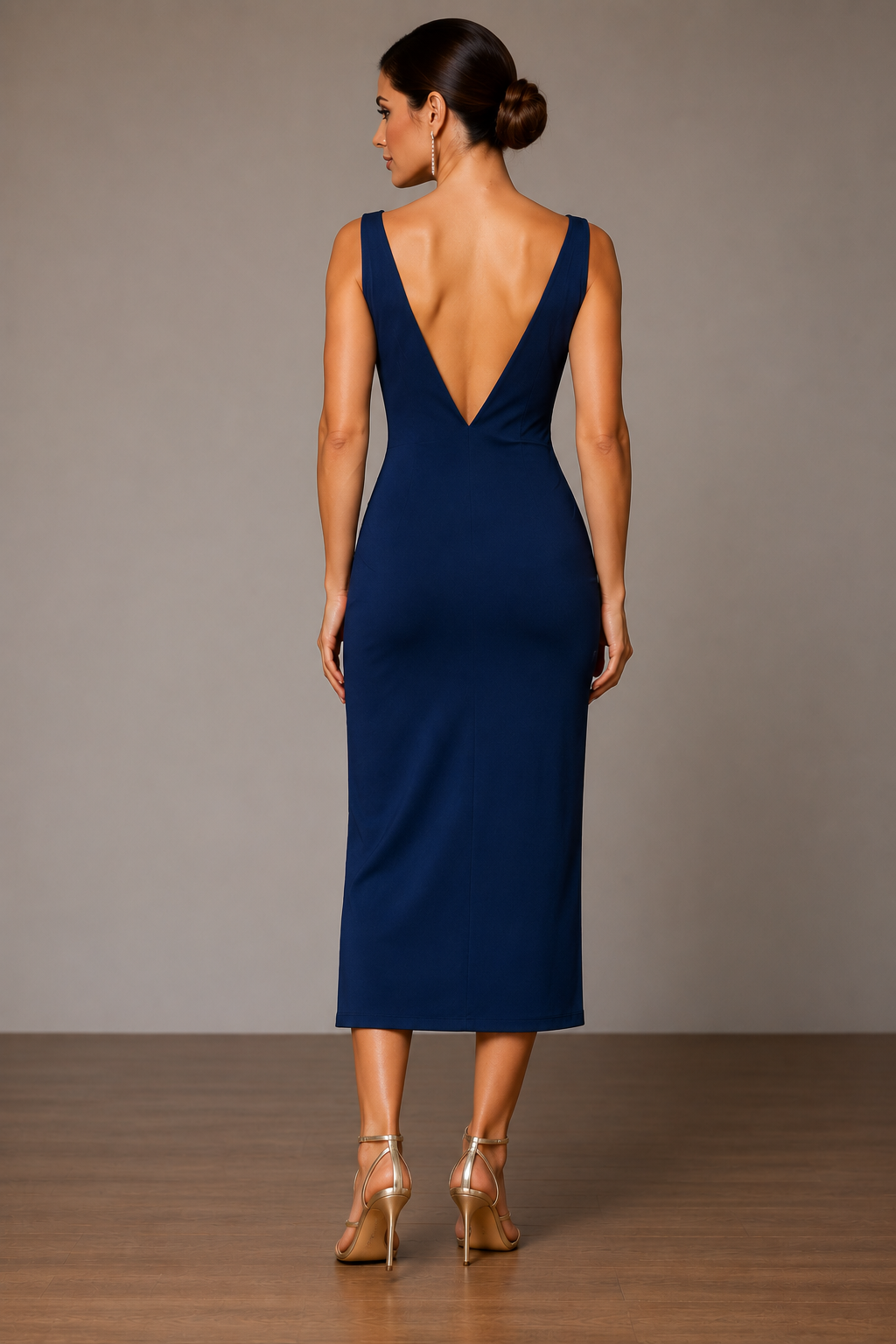 Cotton Lycra Tango Dress No3-C