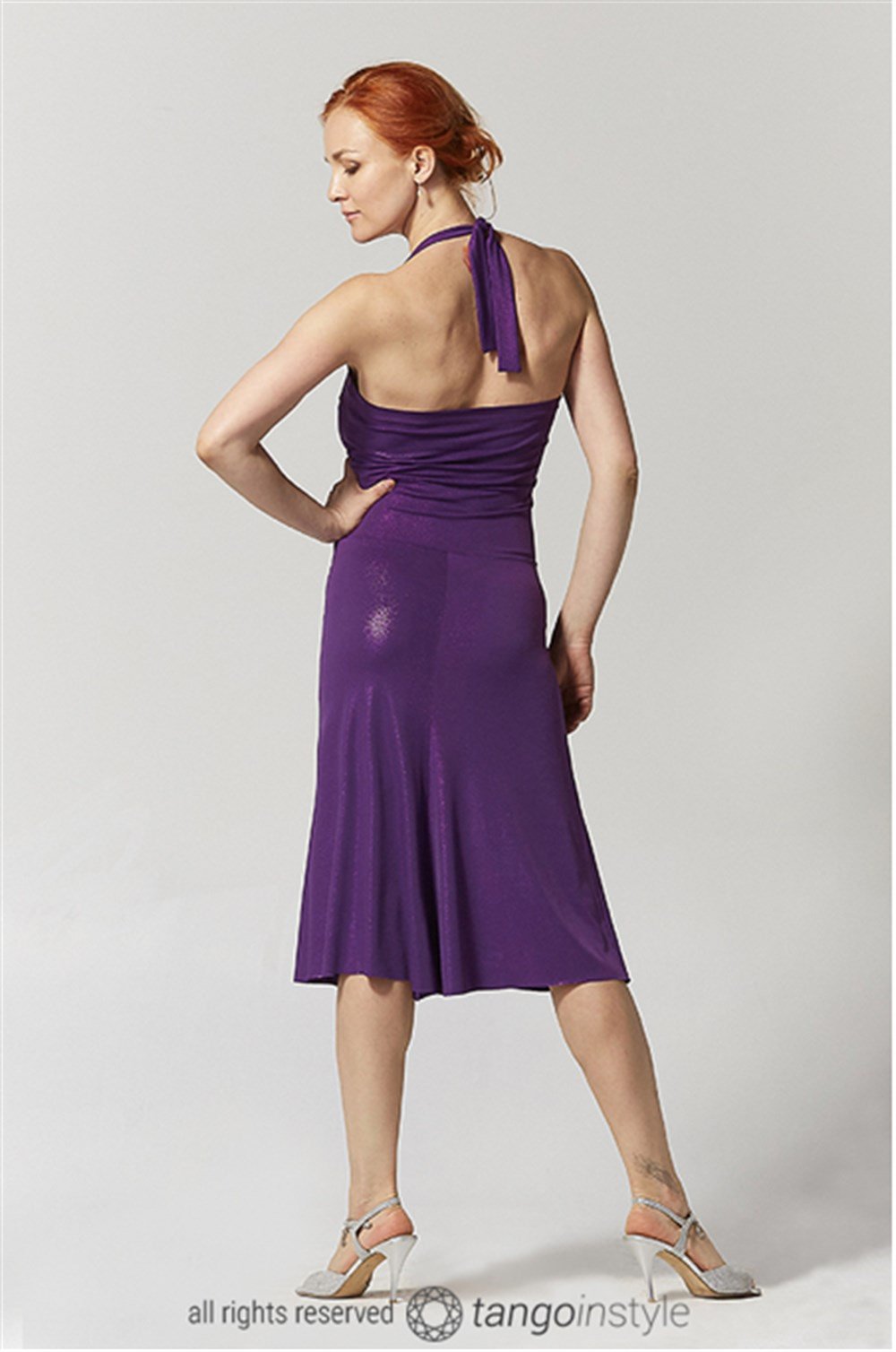 Kalın Askılı Boyundan Bağlı Elbise Betsy