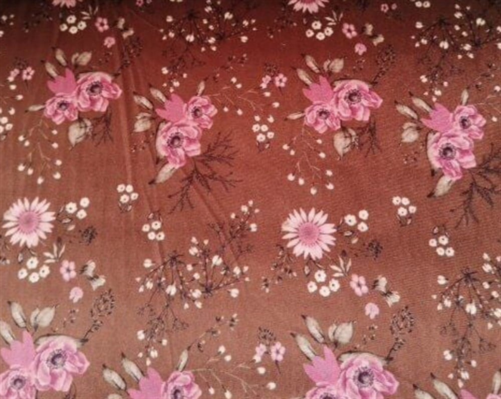 Printed Lycra Velvet - 6