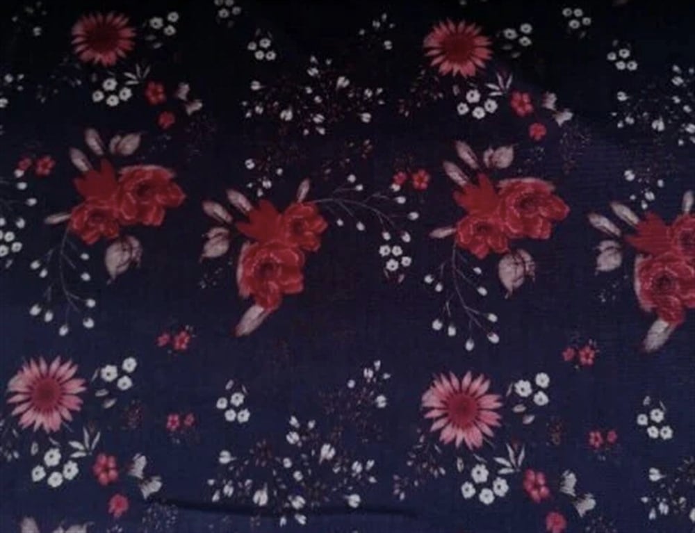 Printed Lycra Velvet - 7