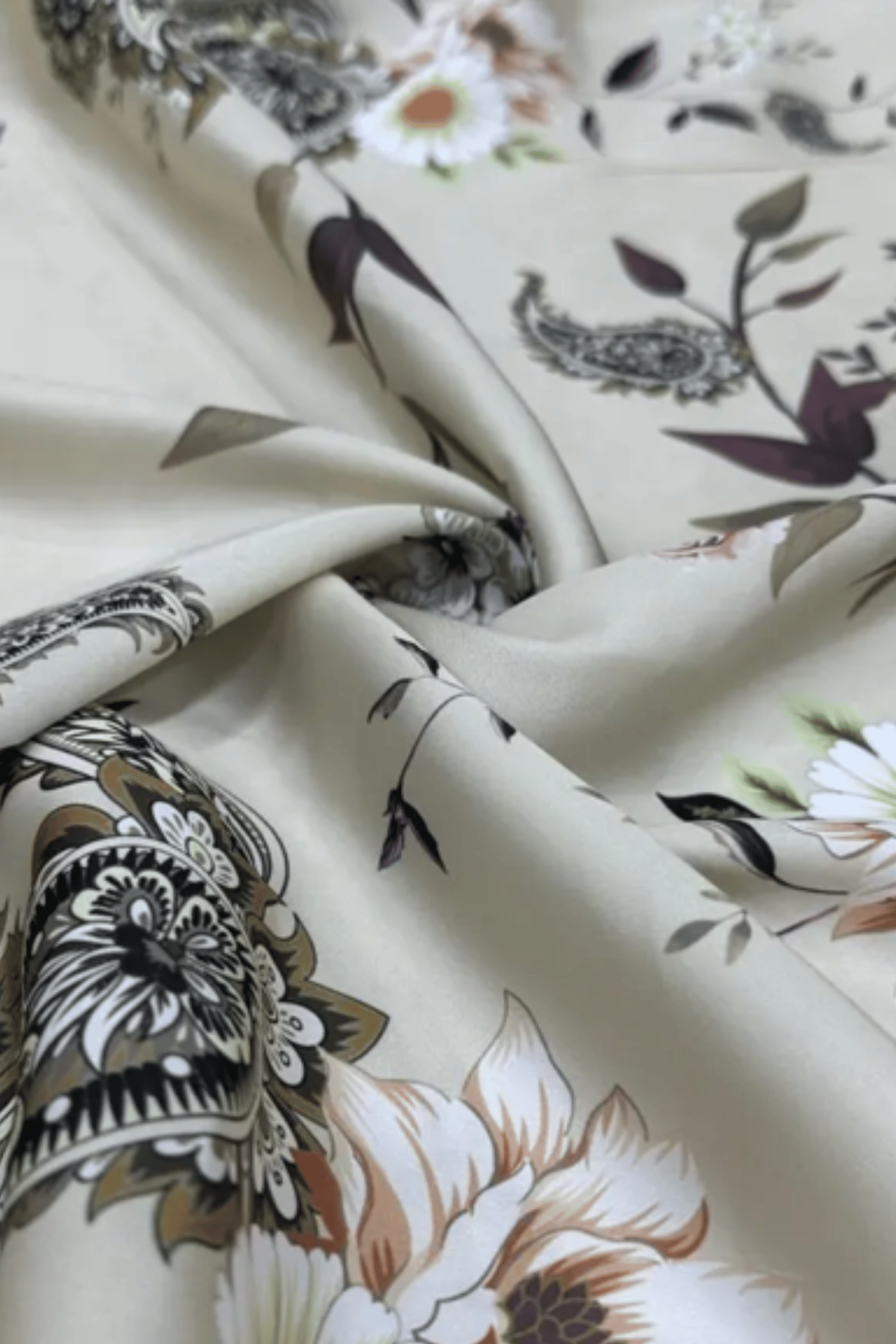 Printed Silk Satin 31- kö