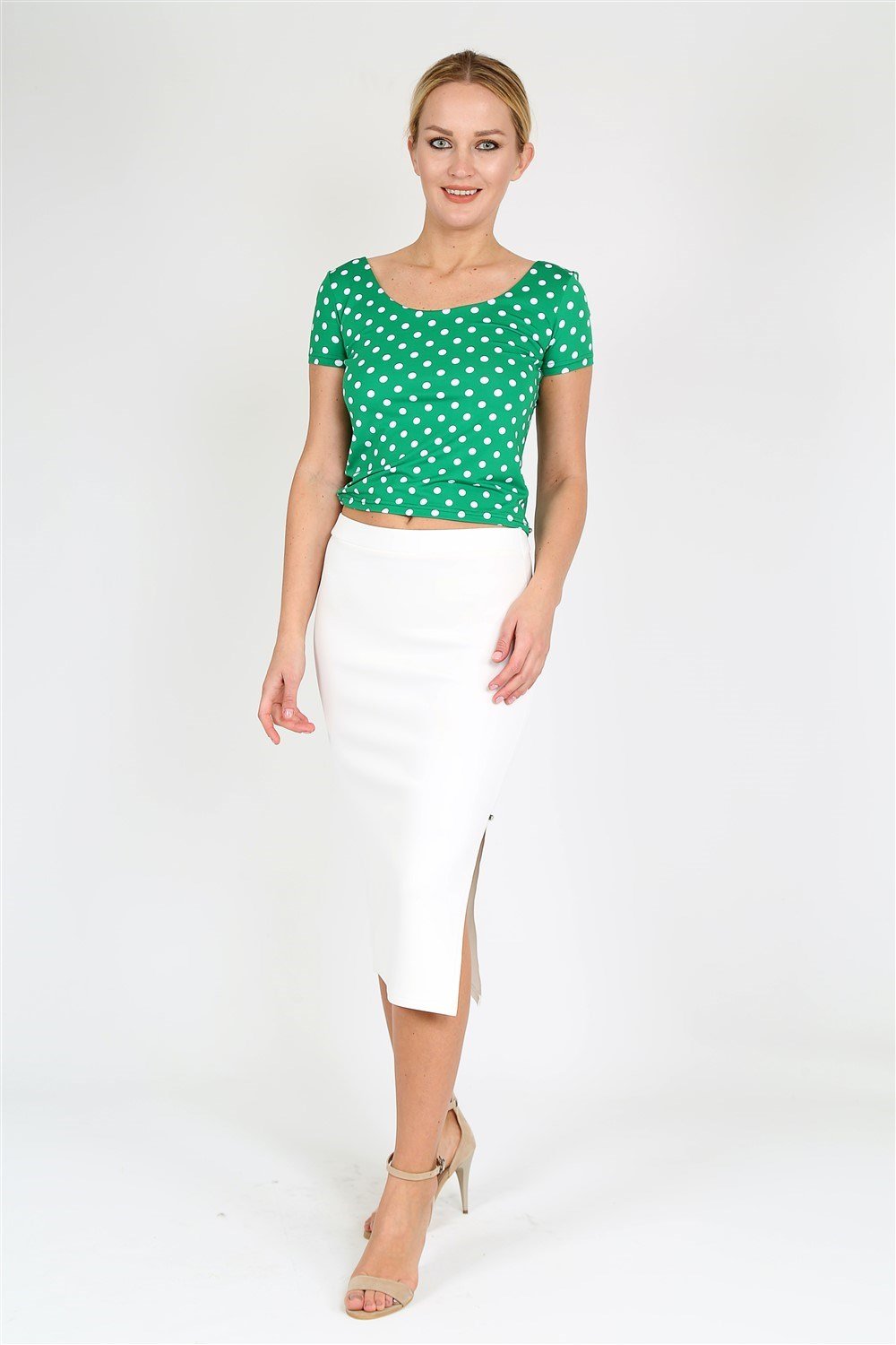 U-neck Cut Tango Top