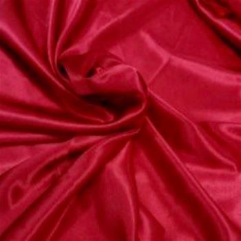 Red Lycra Silk Satin