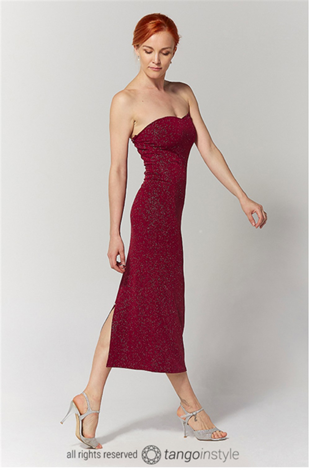 Tül Şeffaf Detaylı Elbise Selena2 | Tangoinstyle