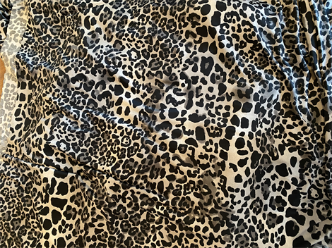 Leopard Printed Cotton Lycra 