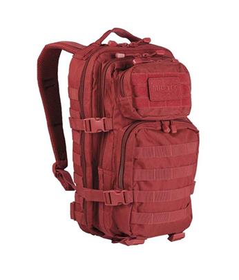 YDS MIL-TEC SIGNAL RED SIRT ÇANTASI (20L) -KIRMIZI