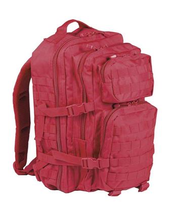 YDS MIL-TEC SIGNAL RED SIRT ÇANTASI (36L) -KIRMIZI