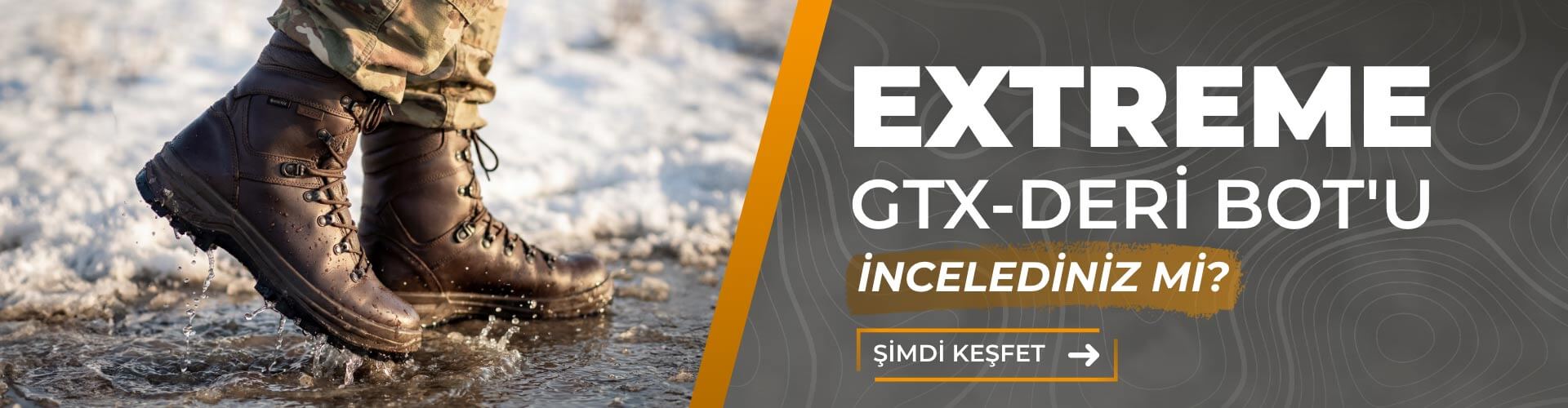 YDS Extreme GTX Bot (Deri) Kahverengi