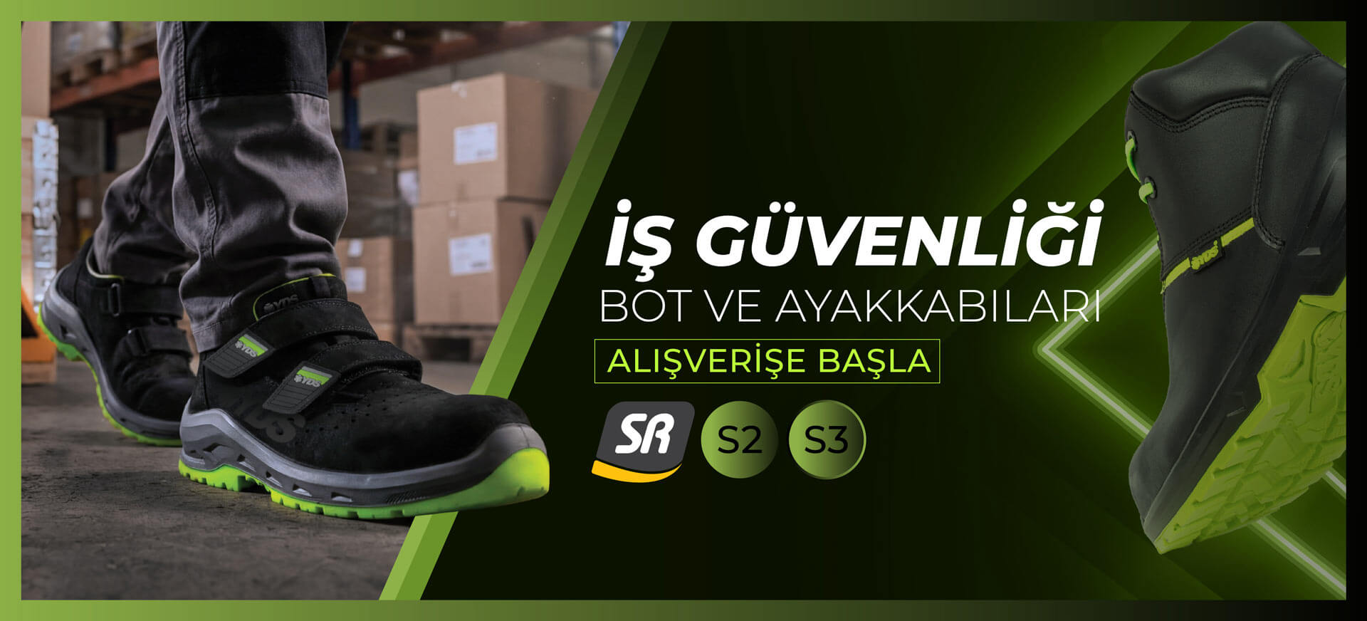 YDS İş Güvenliği Bot ve Ayakkabıları