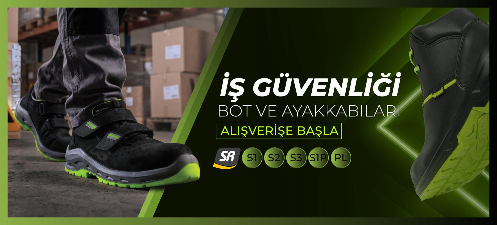 YDS İş Güvenliği Bot ve Ayakkabıları
