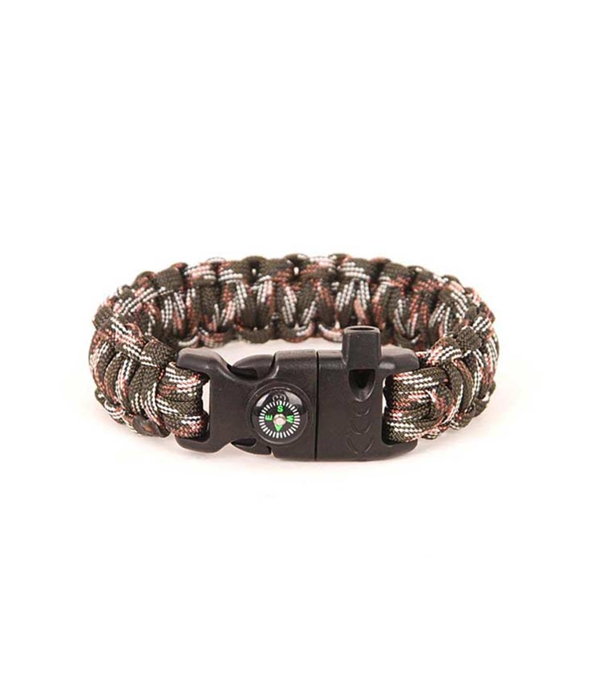 YDS FUNCTIONAL PARACORD/BİLEKLİK -HAKİ BEYAZ