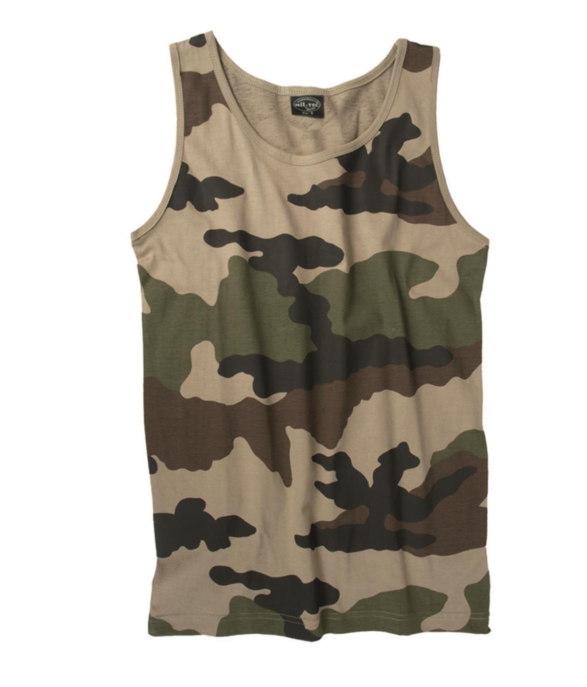 YDS MIL-TEC CAMO TANK TOP -KAMUFLAJLI
