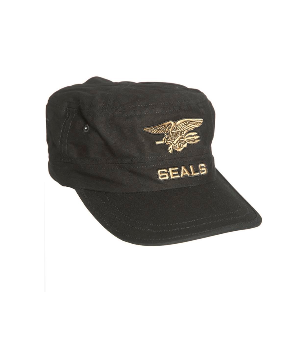 YDS MIL-TEC SEALS ŞAPKA -SİYAH