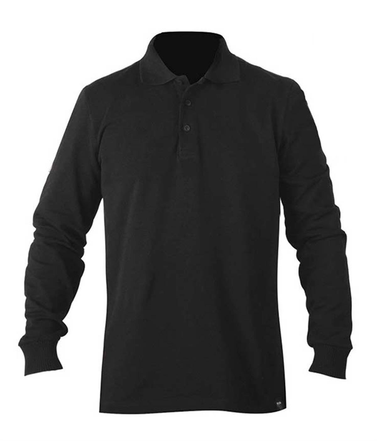 YDS PROFESSIONAL POLO UZUN KOLLU T-SHIRT -SİYAH | YDS Shop