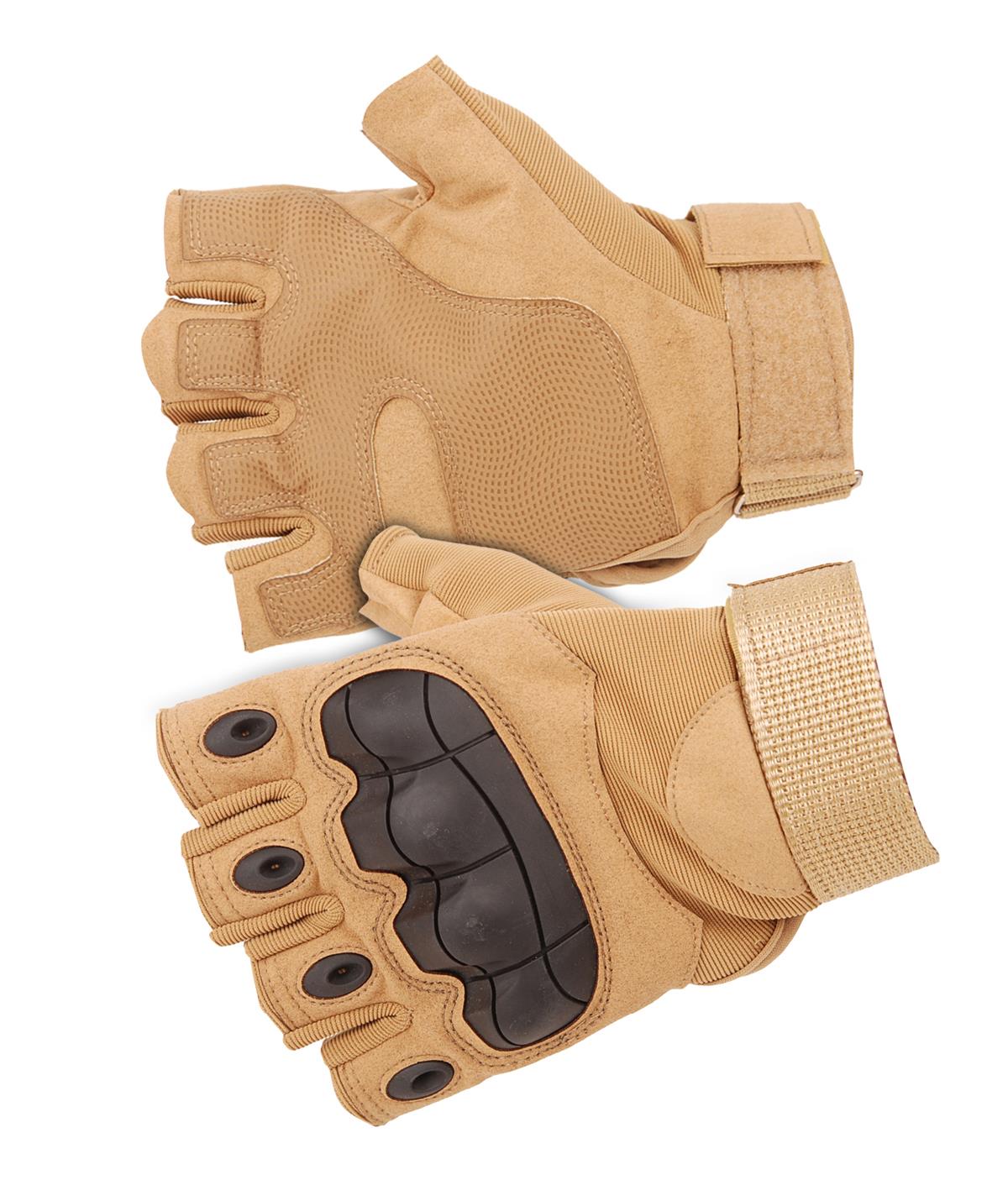 YDS TACTICAL ECO FINGERLESS ELDİVEN -COYOTE
