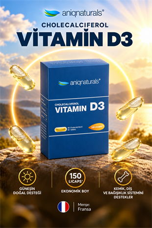 Vitamin D3 1000IU 150 Licaps